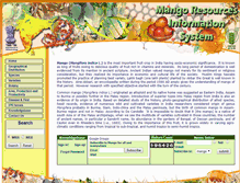 Tablet Screenshot of mangifera.org